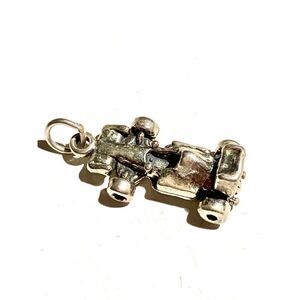 .925 Derby Race Car Sterling Silver Jewelry Charm #race #travel